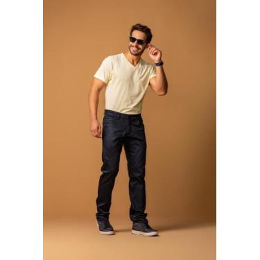 Imagem de Calça Slim Sarja Titus M5263A Masculino - TITUS JEANS, Preto, 40