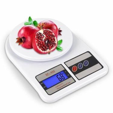 Imagem de Balança Digital De Cozinha Com Precisão de 1g a 10Kg Função Tare - cae