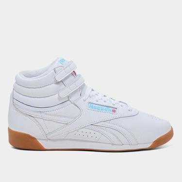 Imagem de Tênis Reebok Freestyle Hi Feminino, Branco, 37