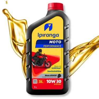 Imagem de Óleo Ipiranga 10w30 Semissintético 4 Tempos 1 Litro