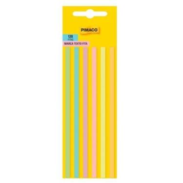 Imagem de Marca texto fita Candy Color 120 fitas - Pimaco