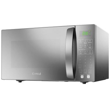 Imagem de Forno de Micro-ondas Consul CMS46AR com Função Menu Fácil 32L - Prata 