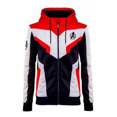 Imagem de Blusa Vingadores Ultimato Adulto Unissex Com Capuz - Fantasias Carol N
