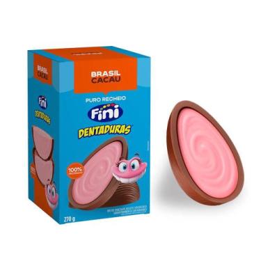 Imagem de Ovo de Páscoa Puro Recheio Fini Dentaduras 270g