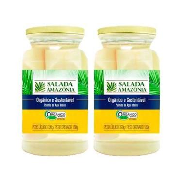 Imagem de Kit 2X: Palmito Açaí Inteiro Orgânico Salada Amazônia 320g