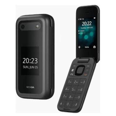 Imagem de Celular Flip Nokia 2660 4G Dual Chip Tela 2,8 Botão SOS Rádio FM Bluet