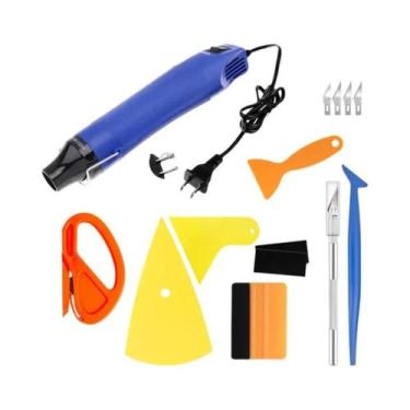 Imagem de Kit De Ferramentas Para Aplicação De Vinil: Pistola De Calor, Mini Ras
