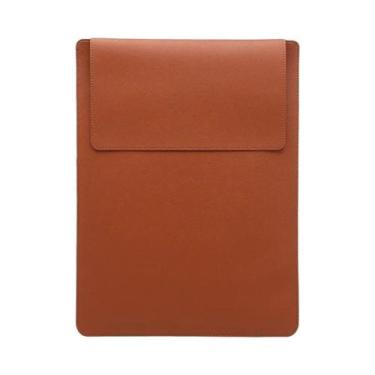 Imagem de Capa De Couro Ajustável Para Laptop Com Suporte Para Macbook Air pro 1