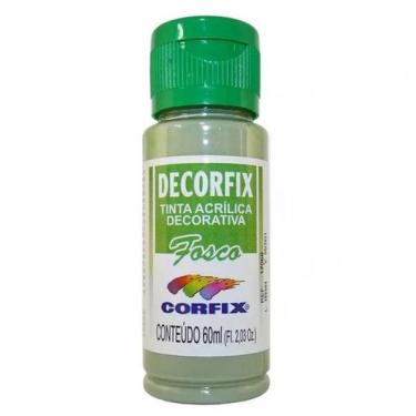 Imagem de Tinta Acrilica Fosca Decorfix Corfix 60ml - Selecione a Cor, 462-MENTA