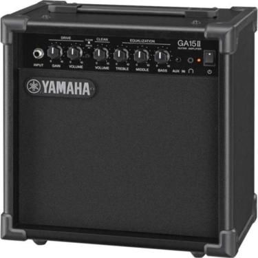 Imagem de Cubo para Guitarra Yamaha GA15II 15W RMS com Controle de Graves Médios e Agudos Preto 15W RMS 6,5