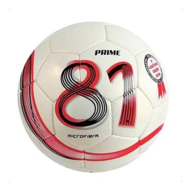 Imagem de Bola Dalponte Futsal 81 Prime, Pérola, Vermelho