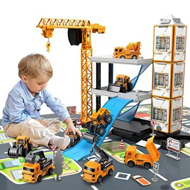 Carro de brinquedo Trator gigante Brinquedo 1:50 Metal Power Trator  Engenharia Construção Veículo Coleção de modelos Presentes Carros e  caminhões de brinquedo : : Brinquedos e Jogos