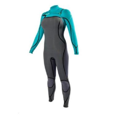 Imagem de Body Glove Roupa de mergulho feminina Fusion Neo-Zip 4/3 mm, 7/8T