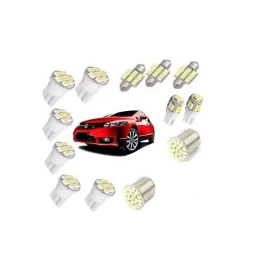Imagem de Kit Lâmpadas Led Honda New Civic 2007 2008 2009 2010 2011