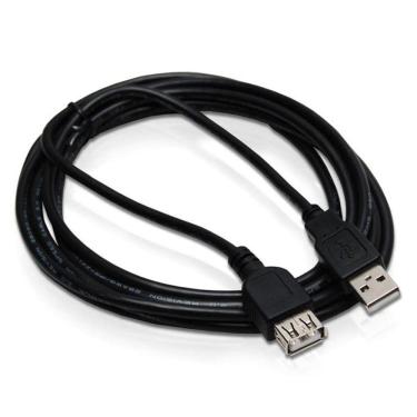 Imagem de Cabo usb 2.0 extensão 1.5m extensor macho fêmea