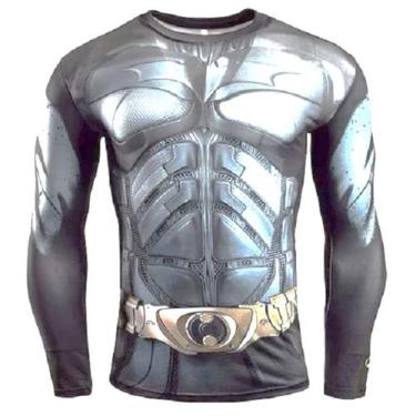 Imagem de Camisa De Compressão Batman O Cavaleiro Das Trevas Tam Asian 2Xl (G) M
