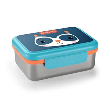 Imagem de Bento Box Aco Inox Hot & Cold Fisher Price Azul - BB1092