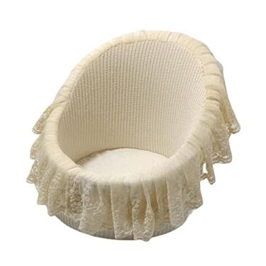 Imagem de Adereços de fotografia Cadeira de ensaio para recém-nascidos Pequenos acessórios para sofás para festa de aniversário de bebê para cadeira de, uma