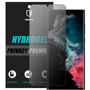 Imagem de Película Galaxy S22 Ultra Kingshield Hydrogel Cobertura Total - Privacidade Fosca