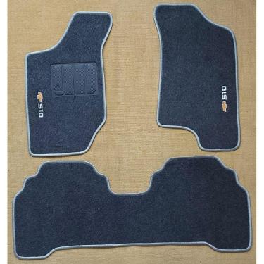 Imagem de Tapete Carpete 6Mm Gm/Chevrolet S10 Cd 2001 2002 2003 A 2011