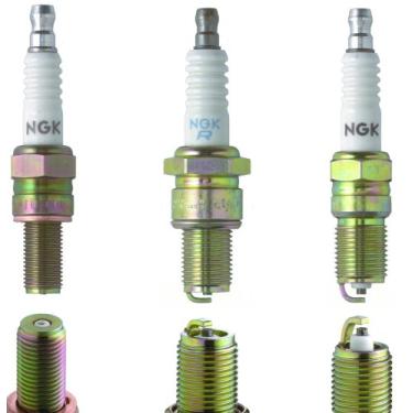 Imagem de NGK Vela de ignição laser Platinum 6371 FR5AP-10, pacote com 4