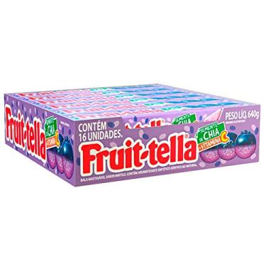 Imagem de Bala Mastigável Fruit-tella Blueberry c/16 - Perfetti