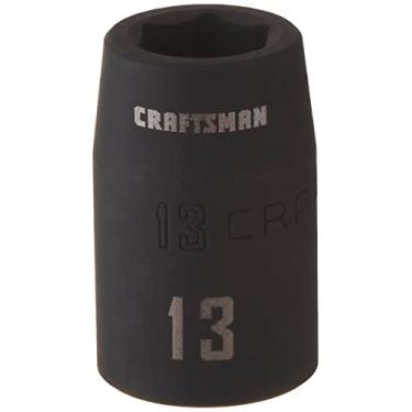 Imagem de CRAFTSMAN Soquete de impacto raso, métrico, unidade de 1,27 cm, 13 mm (CMMT15861)