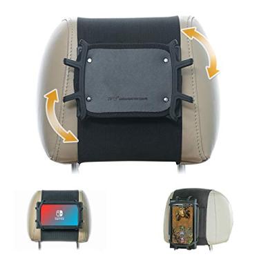 Imagem de TFY Suporte giratório para encosto de cabeça de carro Ninitendo Switch para máquina de jogos Nintendo Switch