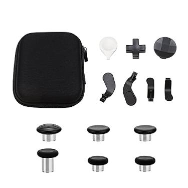 Imagem de MOOKEENONE Replacement Controller Gamepad Swap Joysticks Paddles Thumbsticks Button Set with D-Pad Paddles for Xbox