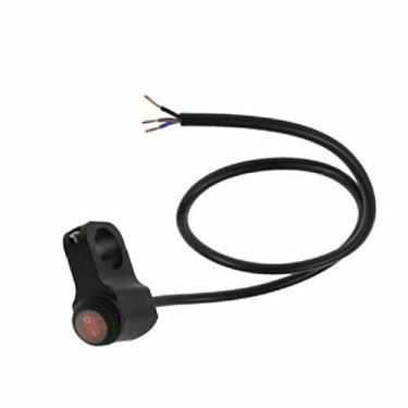 Imagem de 1 x 56 mm LED para carro farol farol de neblina interruptor de ligar desligado