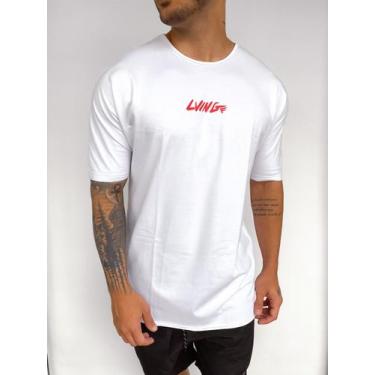 Imagem de Camiseta Long Bat - Fly - Branca/Vermelho - Lving