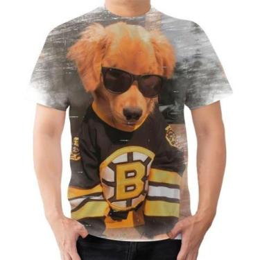 Imagem de Camisa Camiseta Personalizada Cachorro Animal Estampa 9 - Estilo Krake