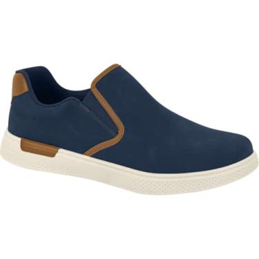 Imagem de SAPATENIS MASCULINO CASUAL BR SPORT 2270.100 SEM CADARÇOS Cor: Azul Marinho;Tamanho:44