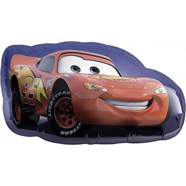 Imagem de Cars Lightning McQueen Shape Giant 17" Foil Balloon