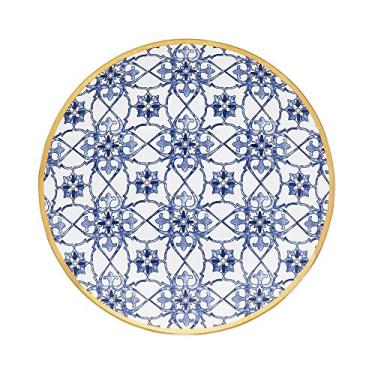 Imagem de Jogo 6 Pratos Fundos Coup 24Cm Em Porcelana Lusinata Em14-4988 Oxford