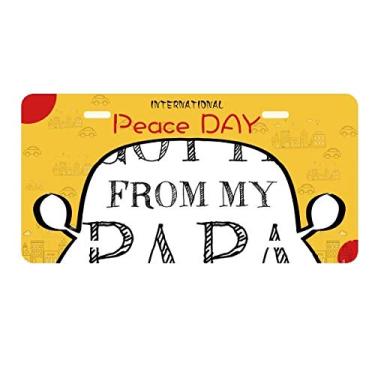 Imagem de DIYthinker Got It from My Papa Children Pather Present placa etiqueta decoração carro dia da paz