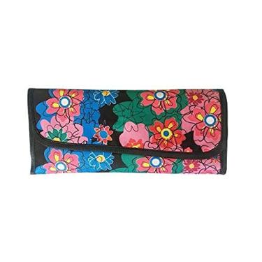 Imagem de Kit KP1-5I com 12 pincéis para maquiagem Macrilan - Flores, Macrilan