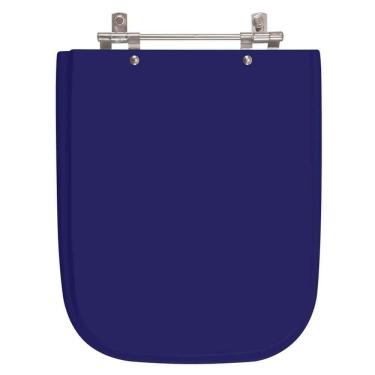 Imagem de Assento Sanitario Poliester Tivoli Azul Cobalto Para Vaso Ideal Standard