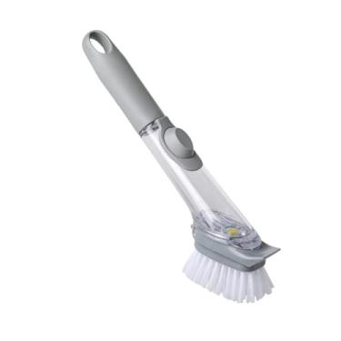 Imagem de Escova De Limpeza Com Dispenser De Detergente Louças Panela