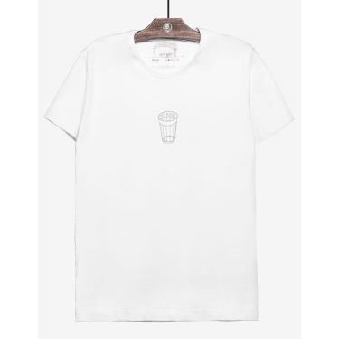 Imagem de T-SHIRT YES PLEASE BRANCA 104895-Masculino