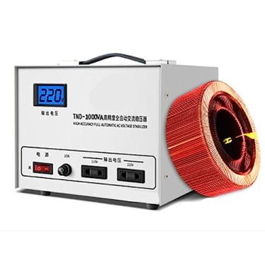 Imagem de Estabilizador de tensão, monofásico para uso doméstico LCD, bobina reguladora de cobre puro, alta eficiência de conversão para computador e ar condicionado doméstico, 1000VA