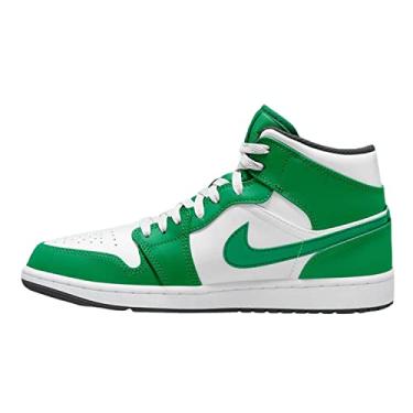 Imagem de Nike Blazer Mid '77 Big Kids Casual Skate Shoes Da4086-002, Verde da sorte/preto e branco, 4.5 Big Kid