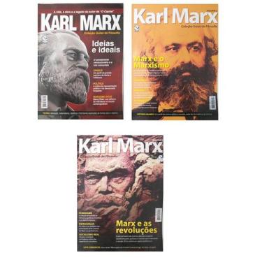 Imagem de Coleção Guias De Filosofia Volumes 1, 2 E 3 Karl Marx Escala