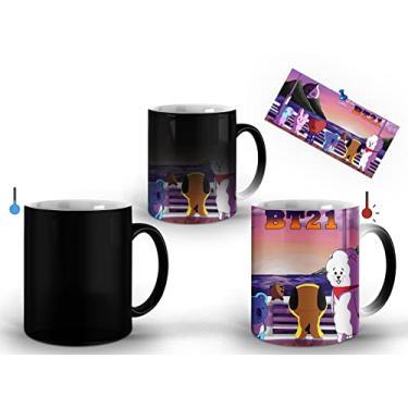 Imagem de Caneca M?gica BTS Army Kpop #10