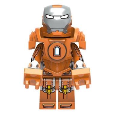 Imagem de Boneco Blocos De Montar Homem De Ferro Armadura Mark Mk36