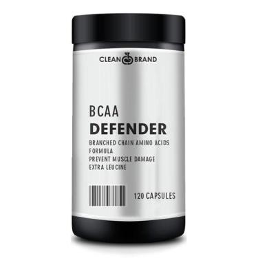 Imagem de Bcaa Defender Muscle Building - 120 Cápsulas - 60 Doses - Clean Brand