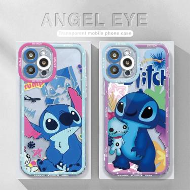 Imagem de Disney Stitch Phone Case para Apple  capa bonita  iPhone X  XS  15 Plus  8  7  6s  13 Pro Max  12