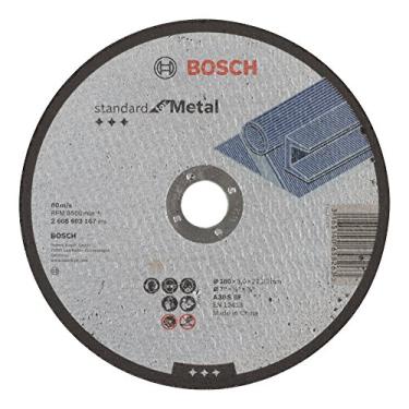 Imagem de Disco de Corte Bosch Standard for Metal 180x3mm Reto