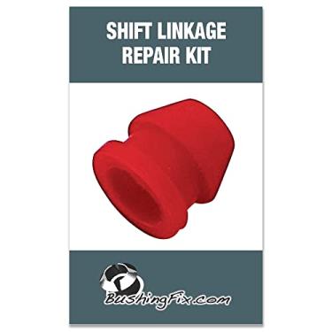 Imagem de BushingFix WJ1Kit Caixa de transferência (4 x 4) Kit de reparo de bucha de cabo de câmbio, bucha de substituição de cabo de mudança de caixa de transferência para modelos Chevrolet, GMC, Jeep e Oldsmobile, fácil reparo e substituição