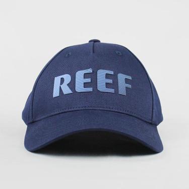 Imagem de Boné Reef Silk Listras Mediterrâneo Azul Marinho-Unissex